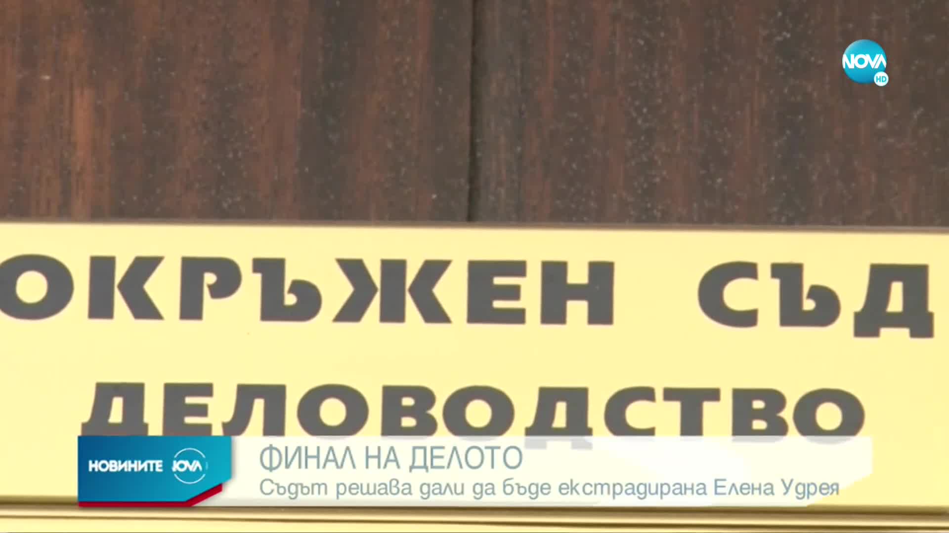 Софийският апелативен съд решава дали да екстрадира в Румъния Елена Удрея