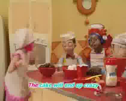 Lazy Town - Cooking By The Book (караоке)