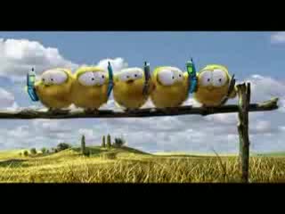 Pixar-Тенис с малки пиленца