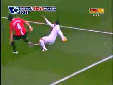 !! Гол на Бербатов СРЕЩУ Manchester United !!