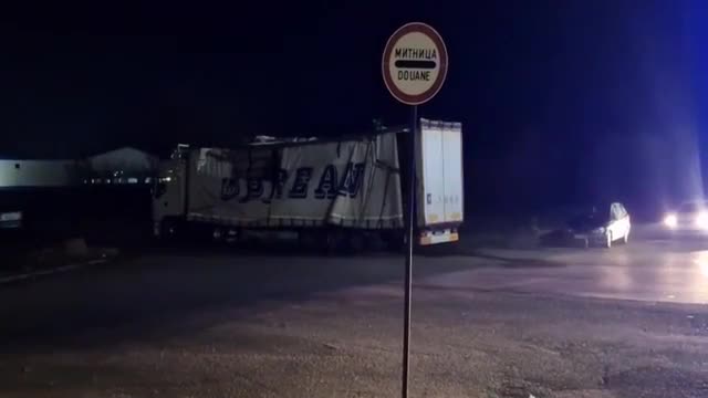 Камион се взриви на митницата в Казанлък