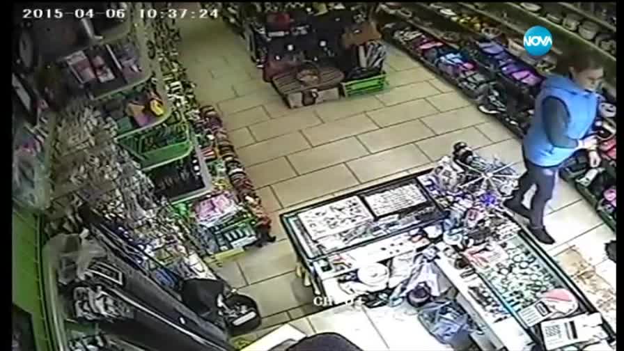Отново разпространиха видео на крадли в магазин
