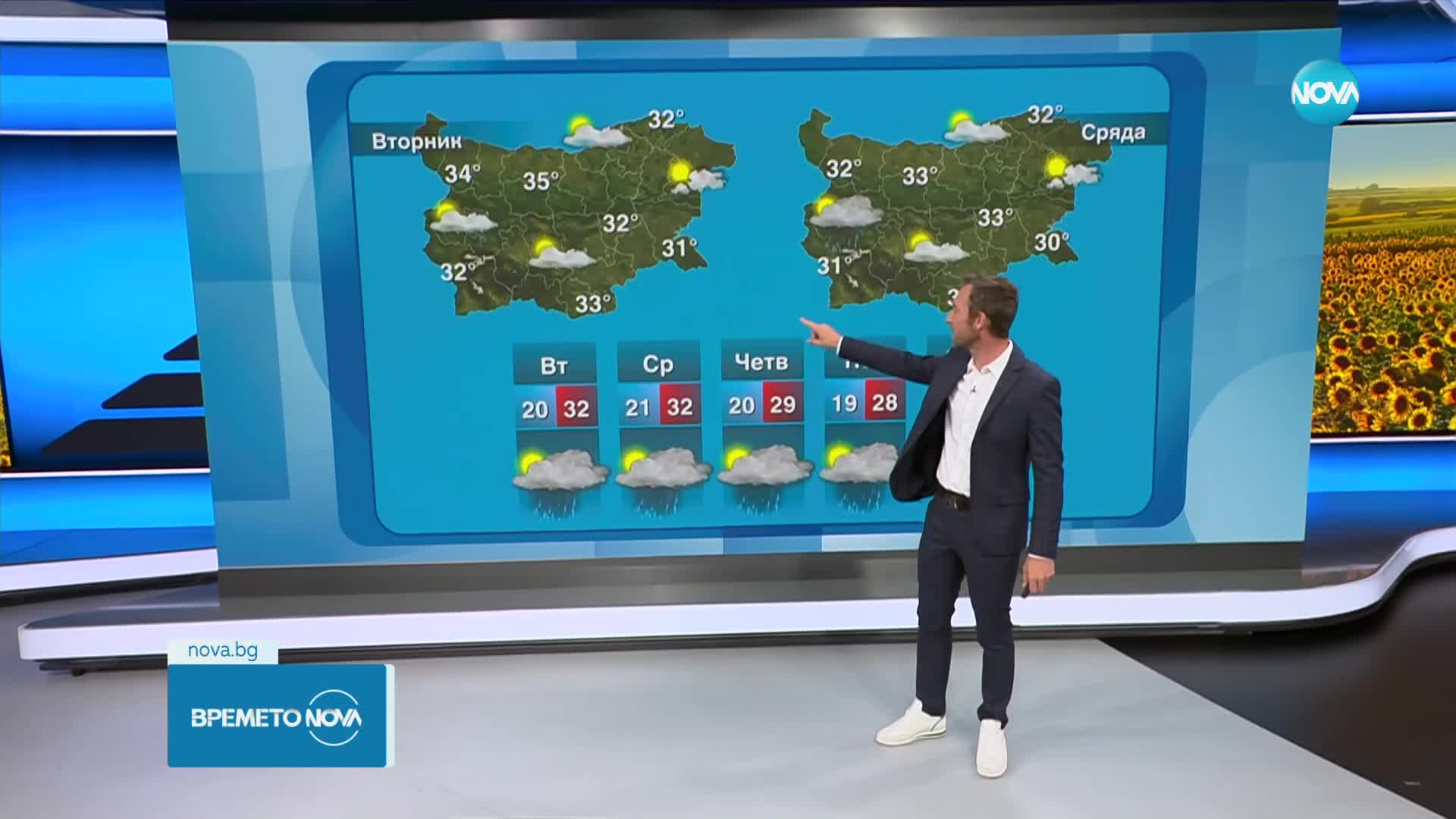 Прогноза за времето (24.06.2024 - обедна емисия)