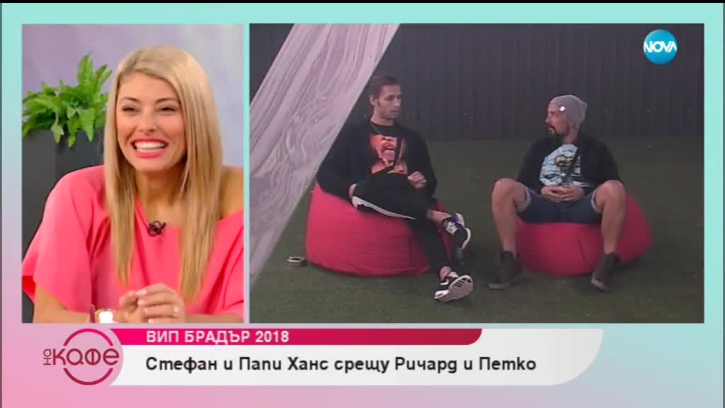 "На кафе" за Петко и Ричард - VIP Brother 2018