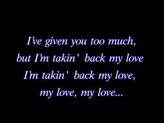 [Tekst i Prevod] Enrique Iglesias&Ciara - Takin Back My Love