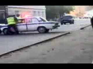Руски Полицаи Правят Блокада