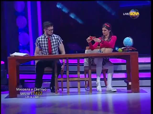 Dancing Stars - Михаела Филева и Светльо джайв (20.06.2014г.)