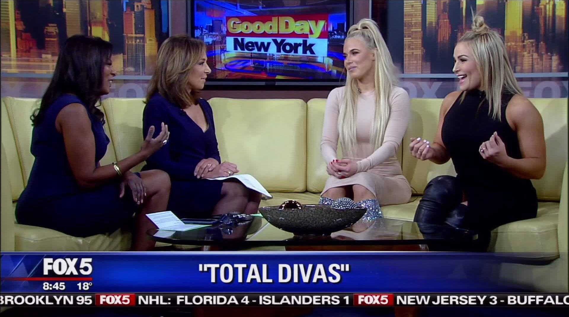 Лана и Наталия за Total Divas пред "Good Day New York"