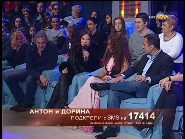 Dancing Stars - Антон Касабов и Дорина - елиминации (17.04.2014г.)