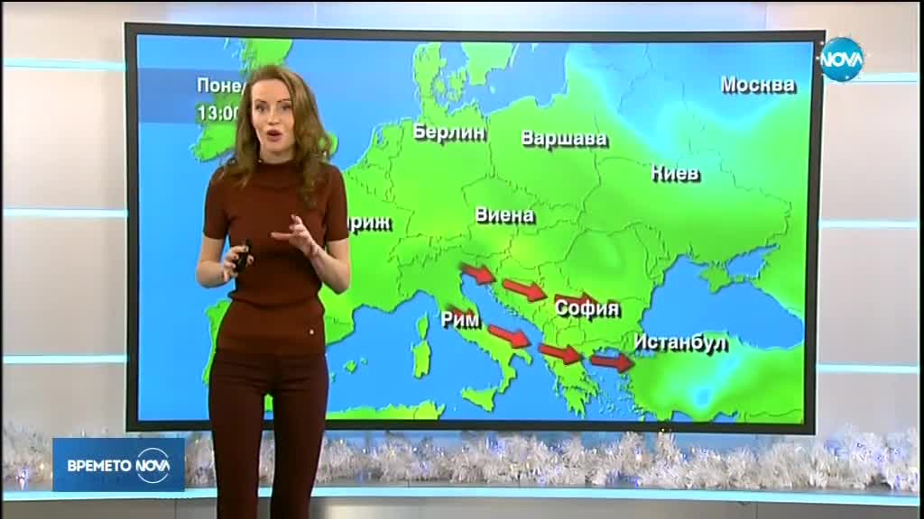 Прогноза за времето (20.12.2017 - обедна емисия)