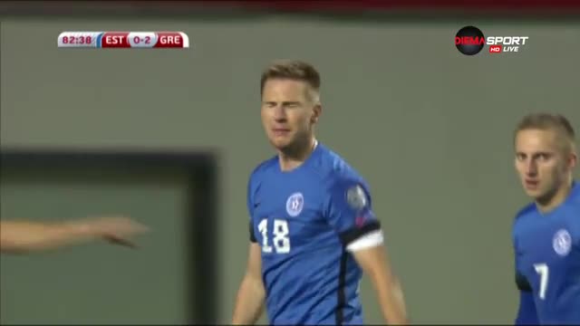 Естония - Гърция 0:2 /репортаж/