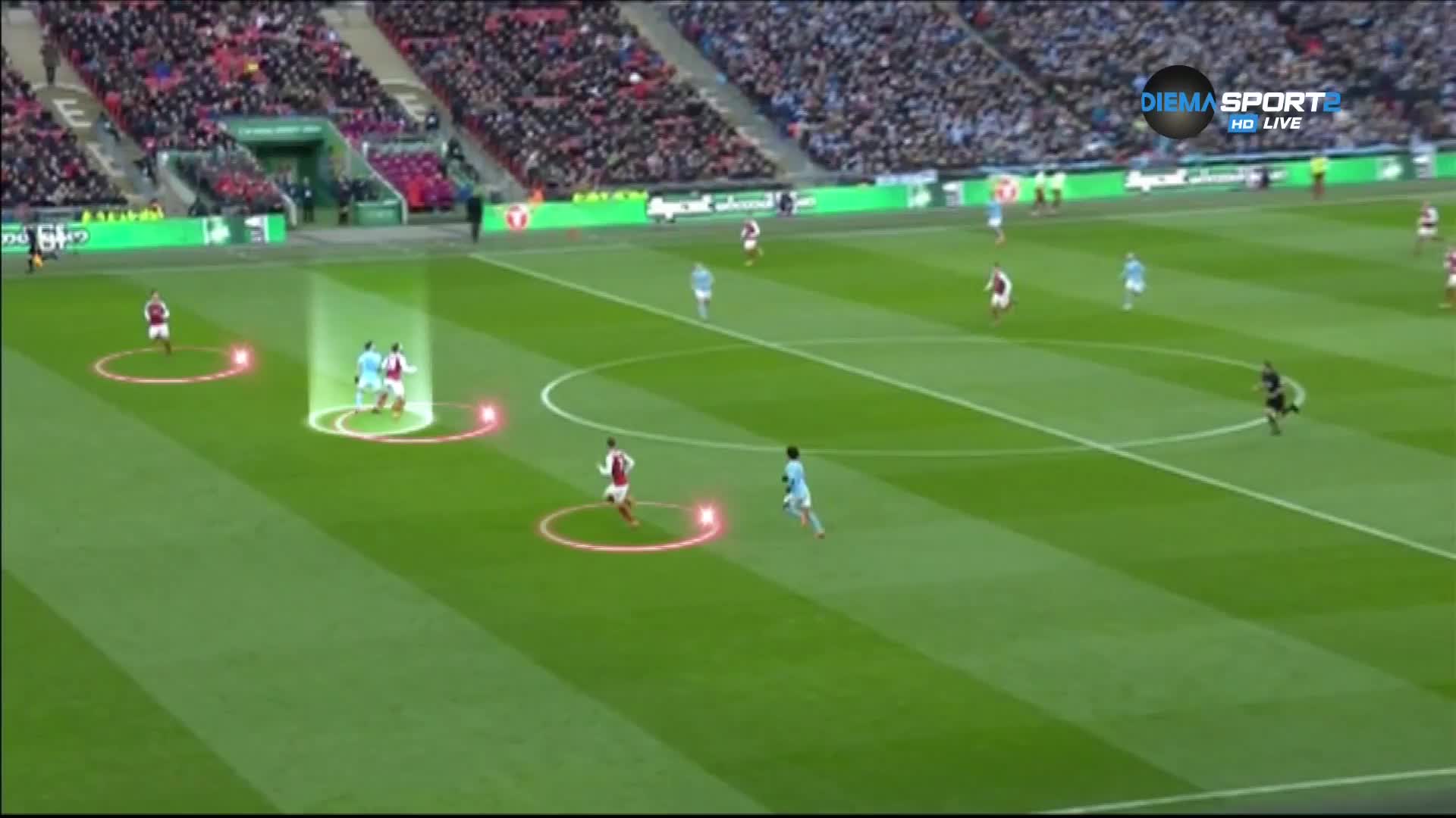 Анализ на гола на Агуеро във финала с Арсенал
