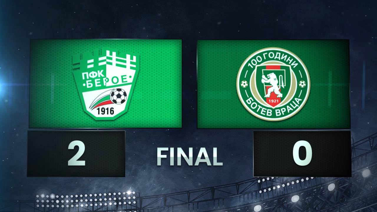 Beroe vs. Botev Vratsa - Condensed Game