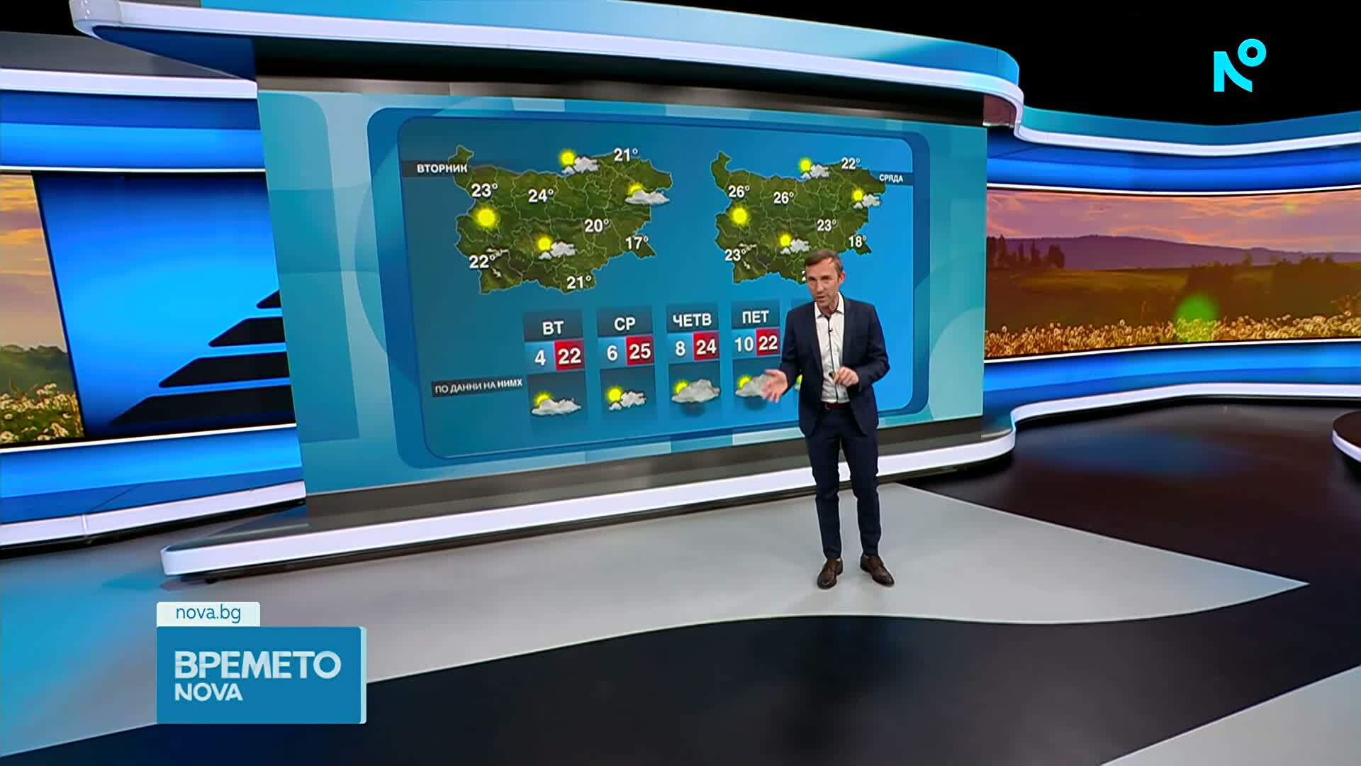 Прогноза за времето | Обедна емисия | 4 май 2026