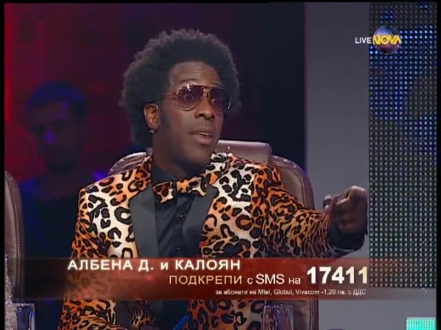 Dancing Stars - Албена Денкова и Калоян групов танц (03.06.2014г.)