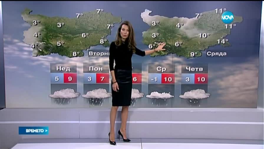 Прогноза за времето (01.02.2015 - сутрешна)