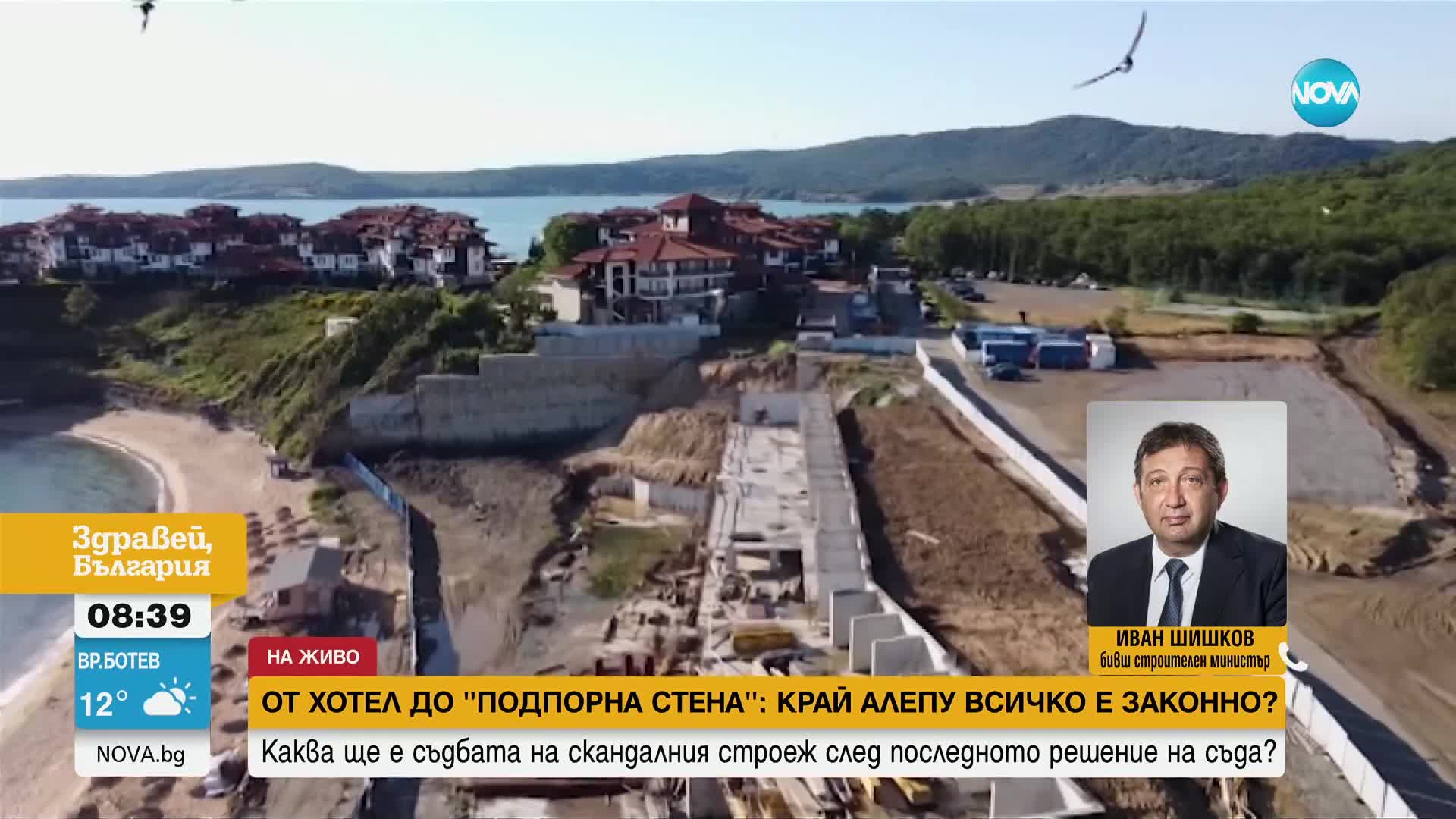 Шишков за строежа на „Алепу”: Жонглира се около закона