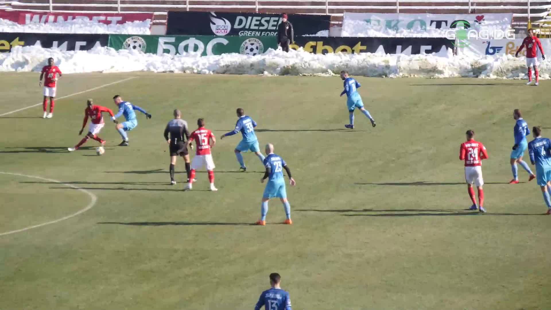 ЦСКА спечели с 2:0 срещу Струмска слава