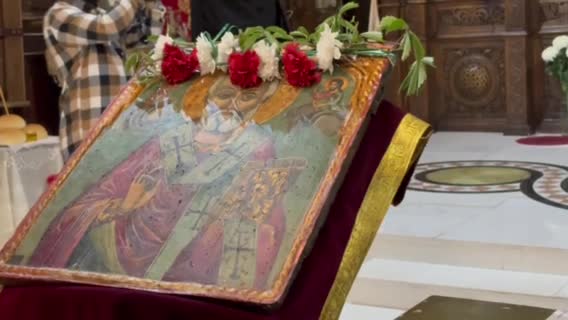 Видин посрещна частица от мощите на св. Николай Мирликийски Чудотворец