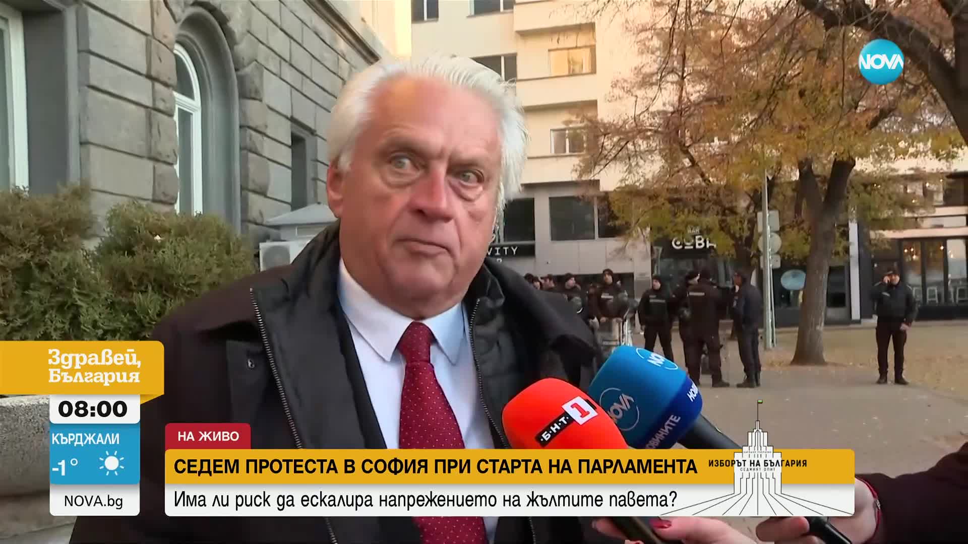 Бойко Рашков: Протестите днес са срещу изборните измами, които МВР допусна