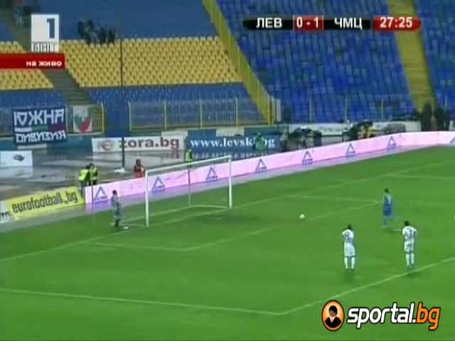 Гол Красота !!! Левски - Черноморец !