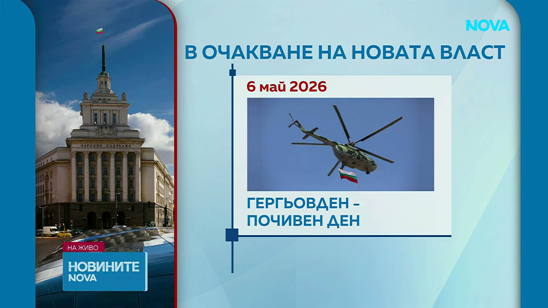 Обявиха графика на консултациите с партиите при президента