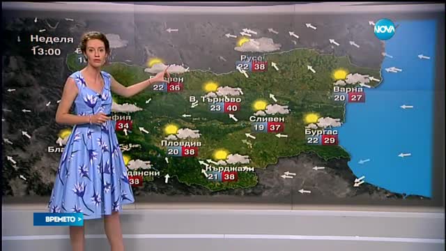 Прогноза за времето (19.06.2016 - сутрешна)