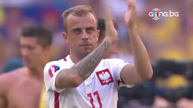 Полска радост след края на мача, украинците напуснаха тъжни UEFA EURO 2016