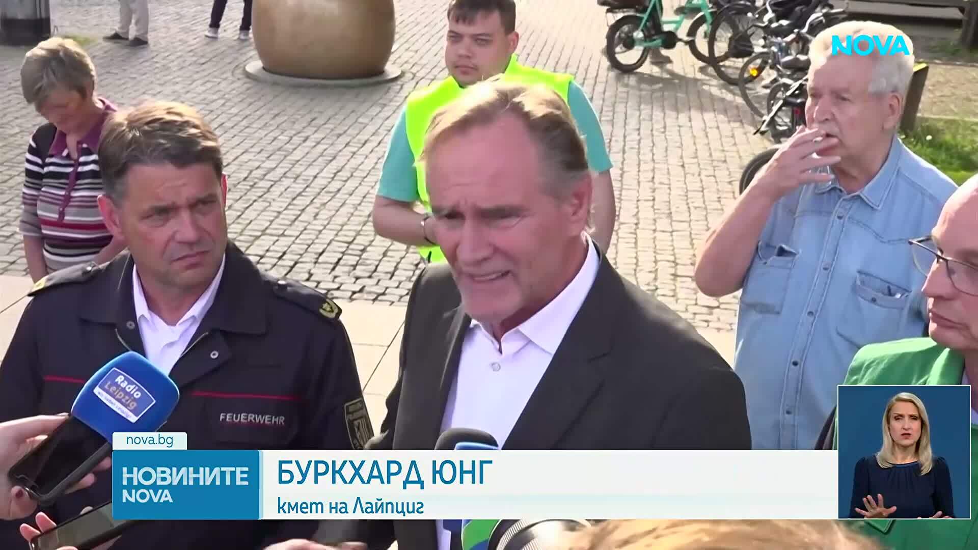 Тежък инцидент с автомобил в Лайпциг
