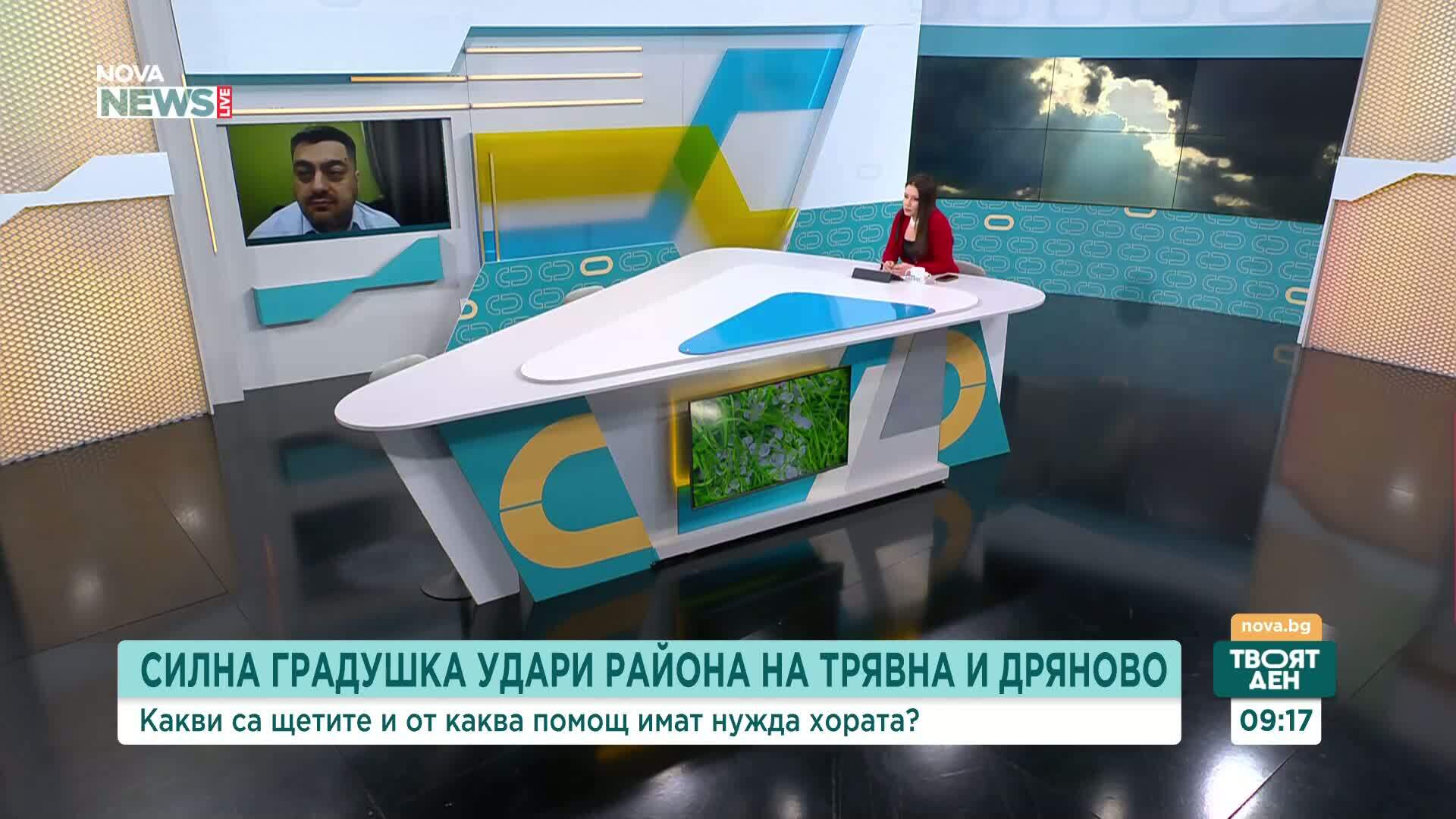 Градушка в община Дряново нанесе щети по реколтата, кметът сигнализира за проблем с компенсациите