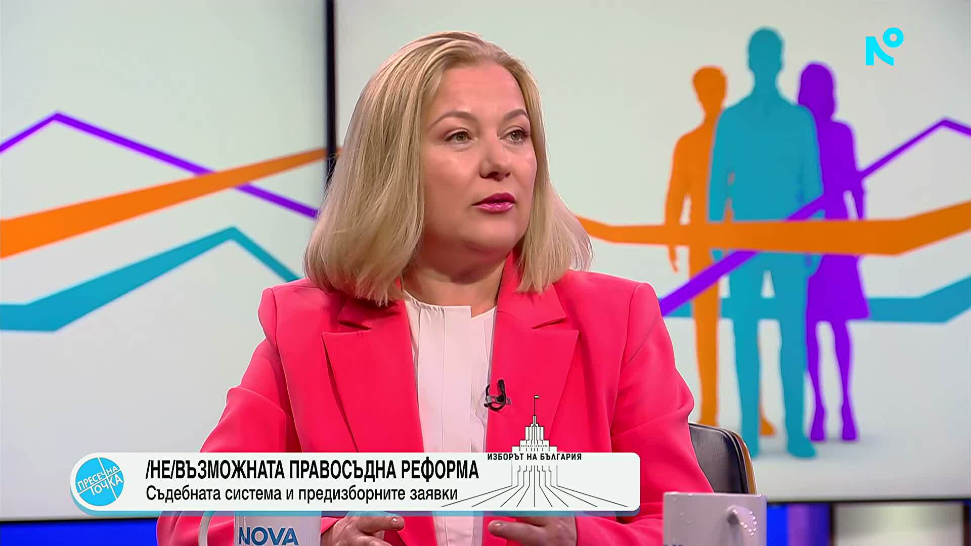 Надежда Йорданова: Нашата цел е да бъдем политически инструмент на заявките на протеста през декември