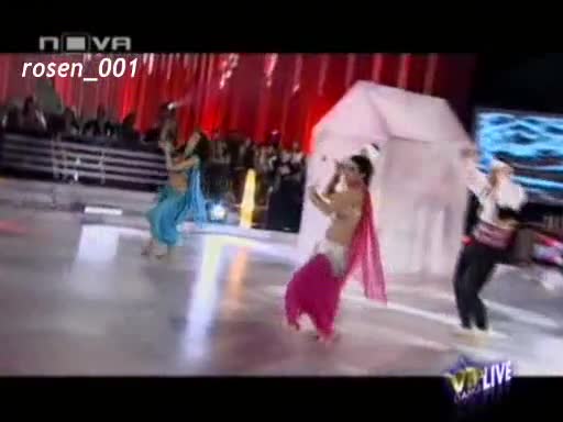 15.11.2009 Vip Dance Райна изби рибата с уникално изпълнение на Ориенталски танц 