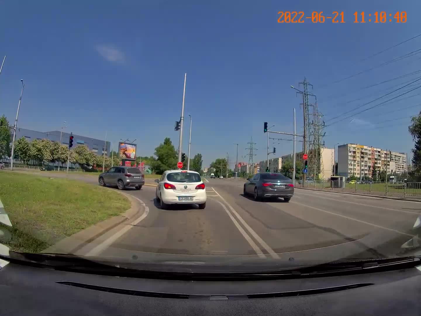 Наглост на пътя