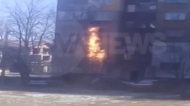 Пожар изпепели апартамент във Враца