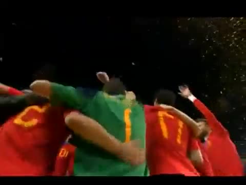Фифа Световно първенство 2010 - Шампионите от Испания - Церемония по награждаване 