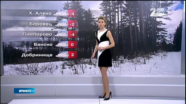 Прогноза за времето (21.12.2014 - обедна)