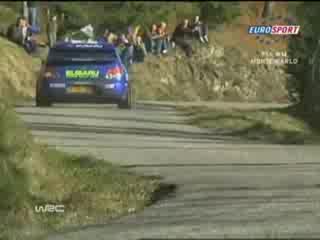 Chris Atkinson (subaru Wrc Team) at Montecarlo 2008