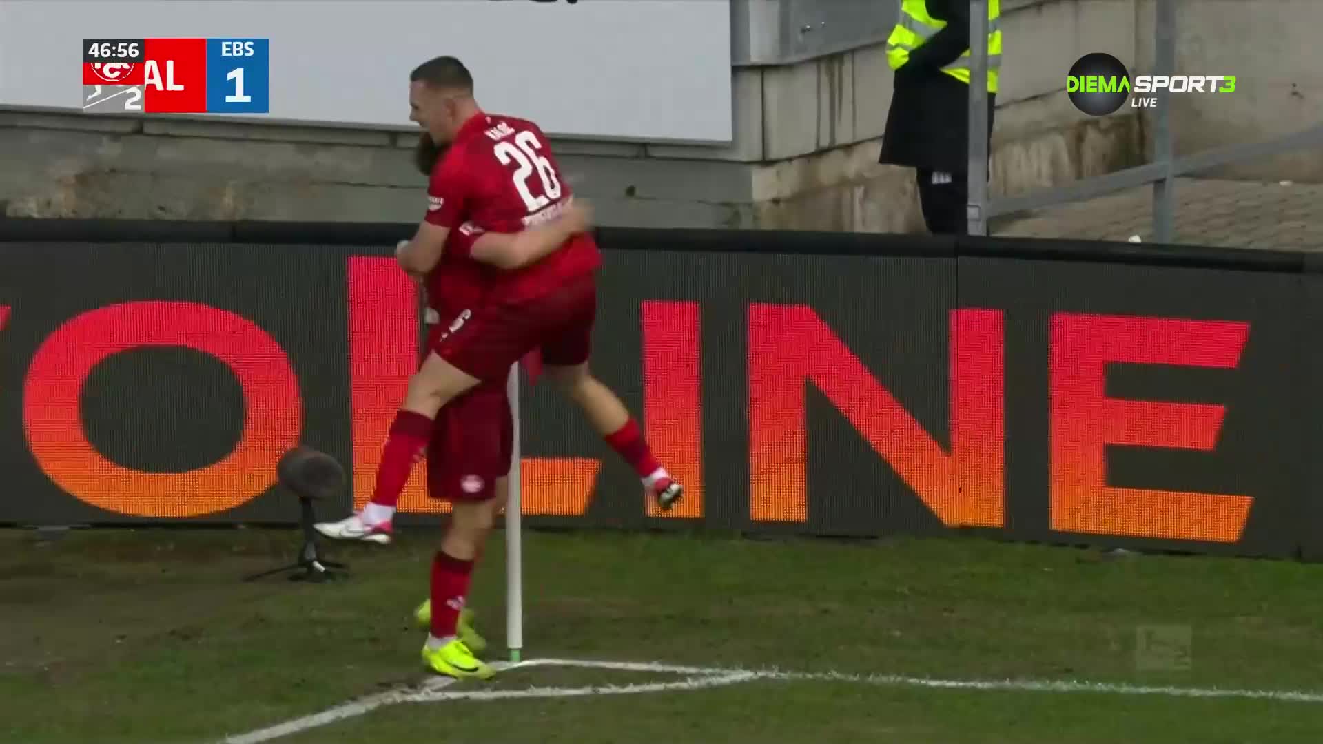 Кайзерслаутерн - Брауншвайг 3:2 /репортаж/