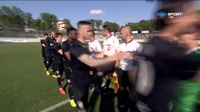 Лудогорец - Берое 0:2 (Първо полувреме)