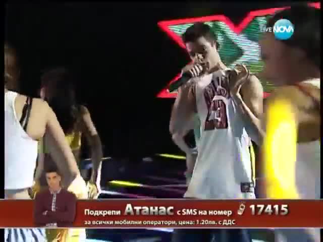 Няма по добър от него!! Атанас Колев - Lolly X Factor Bulgaria 2013