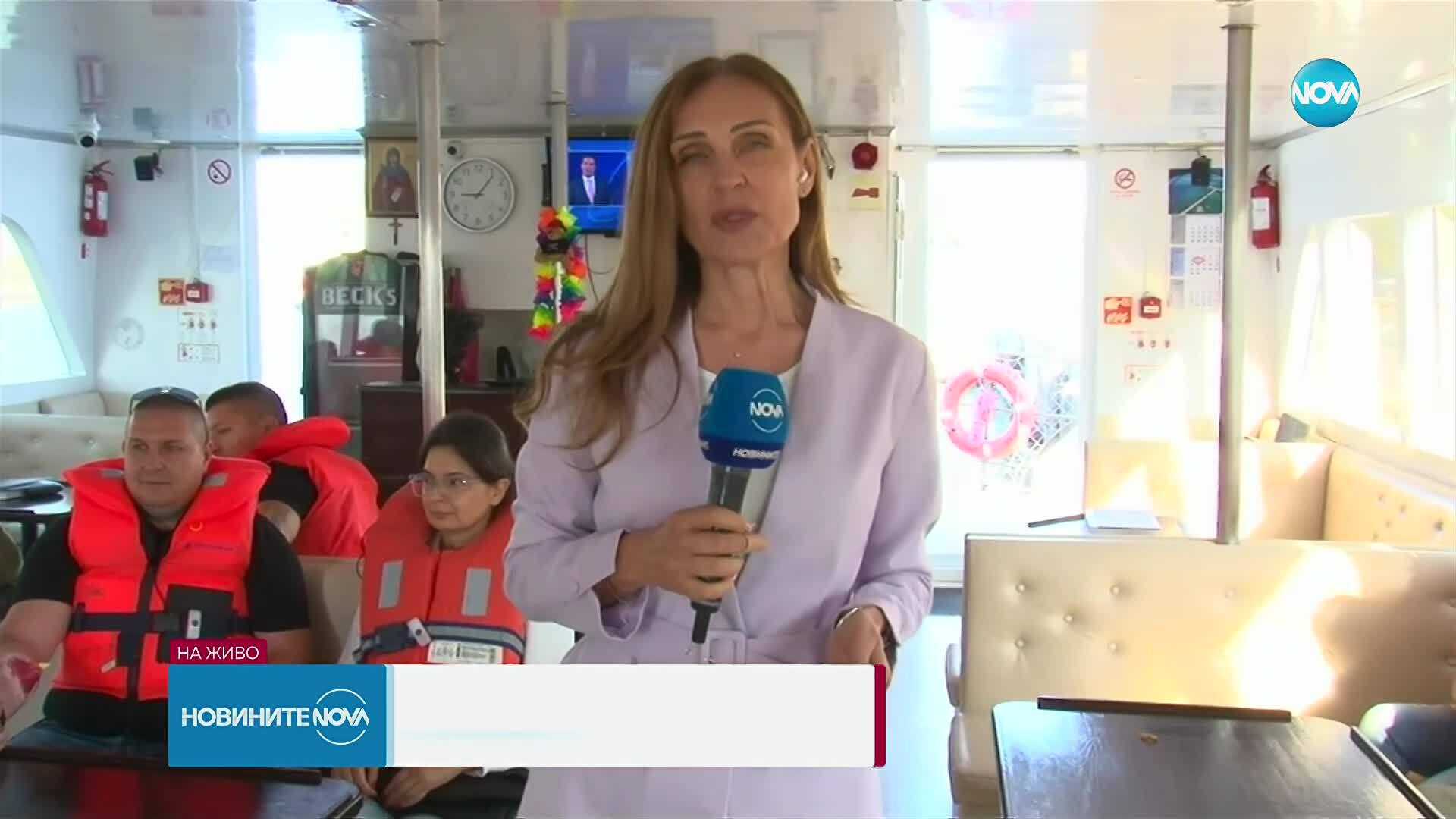 Морска аварийно-спасителна операция на пристанището в Бургас: Симулацията е част от съвместното учение „Аспарух 2025