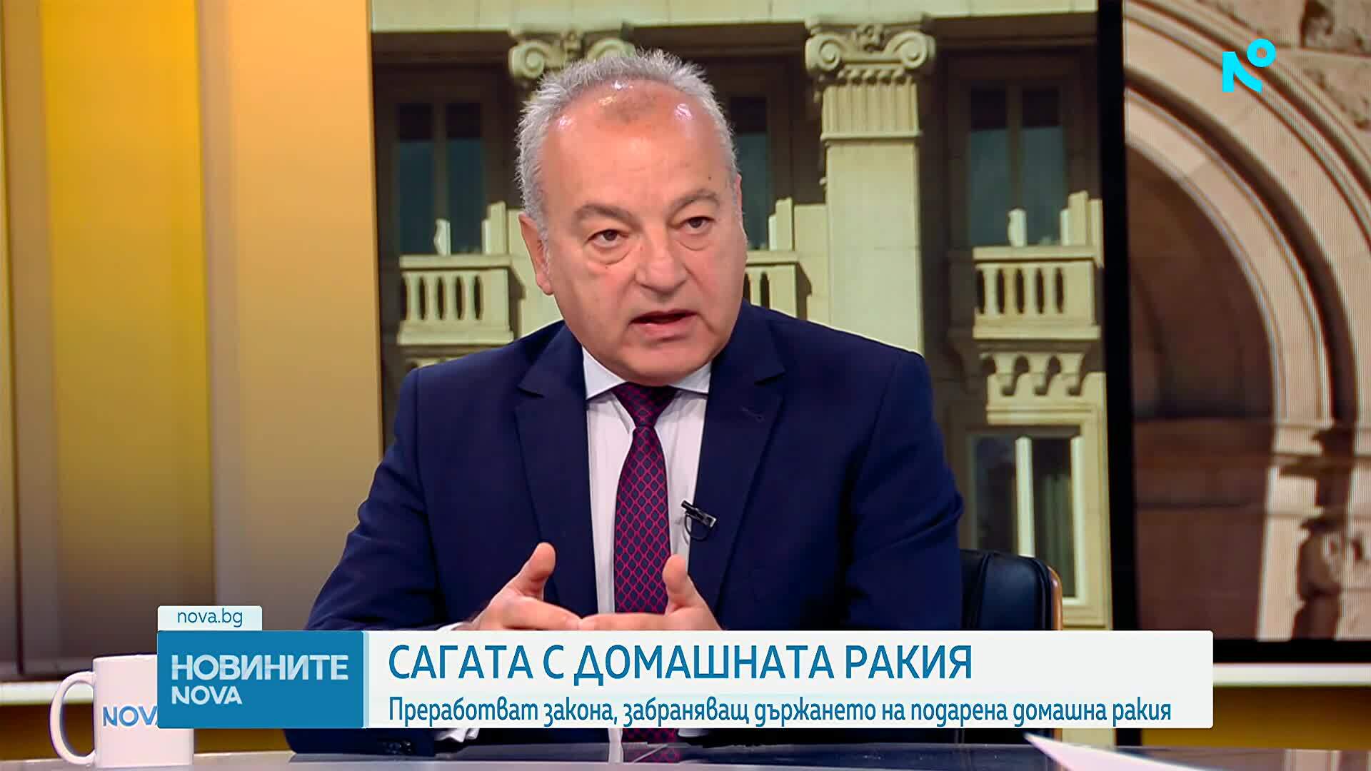 Гълъб Донев: Никой няма да ходи по къщите и да търси домашна ракия, текстовете на законопроекта ще бъдат преработени