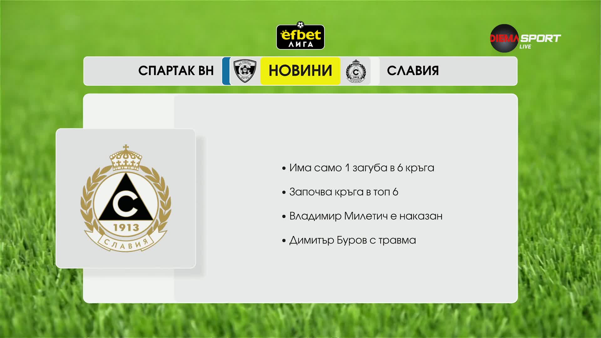 Преди кръга в efbet Лига (9 кръг, 11.09.2026)