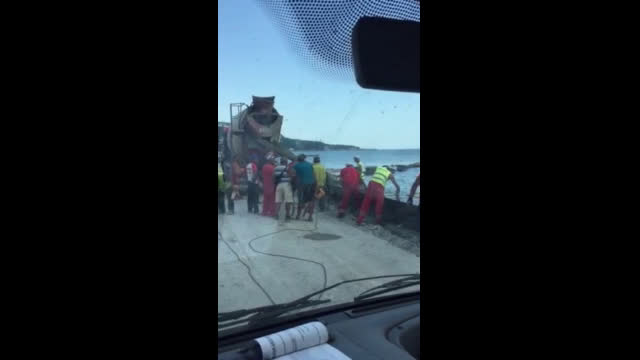 Как се лее бетон?