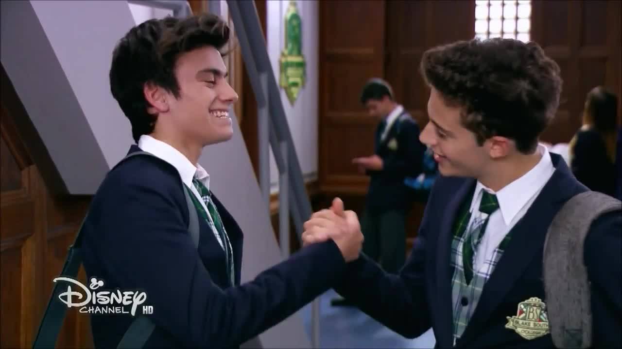 Soy Luna 2 - Матео и Гастон говорят за Луна и Нина 43 епизод+бг превод