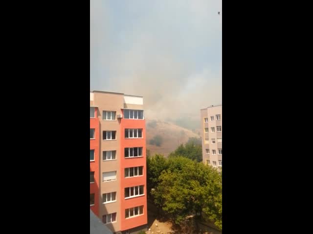 "Моята новина": Пожар в Благоевград