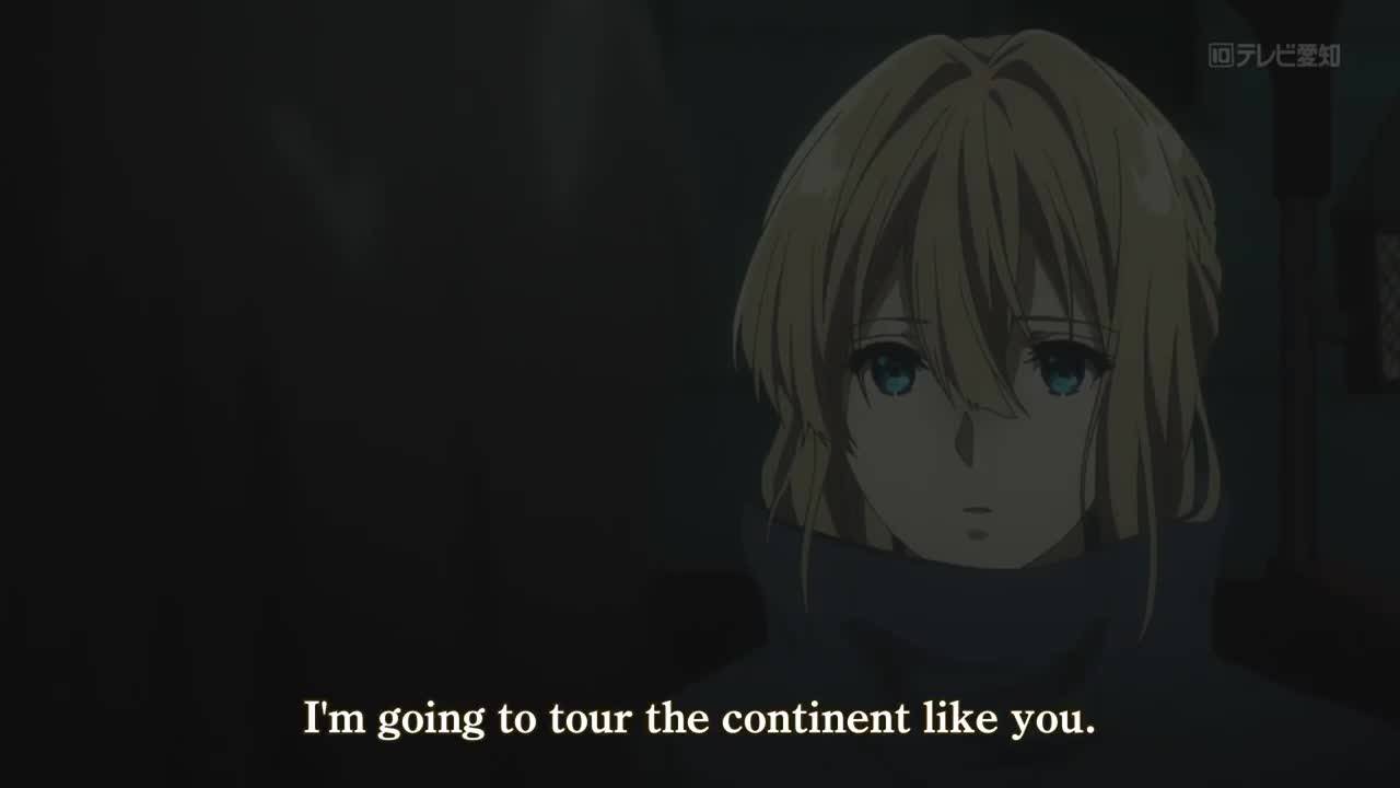 Violet Evergarden Episode 6 Високо Качество